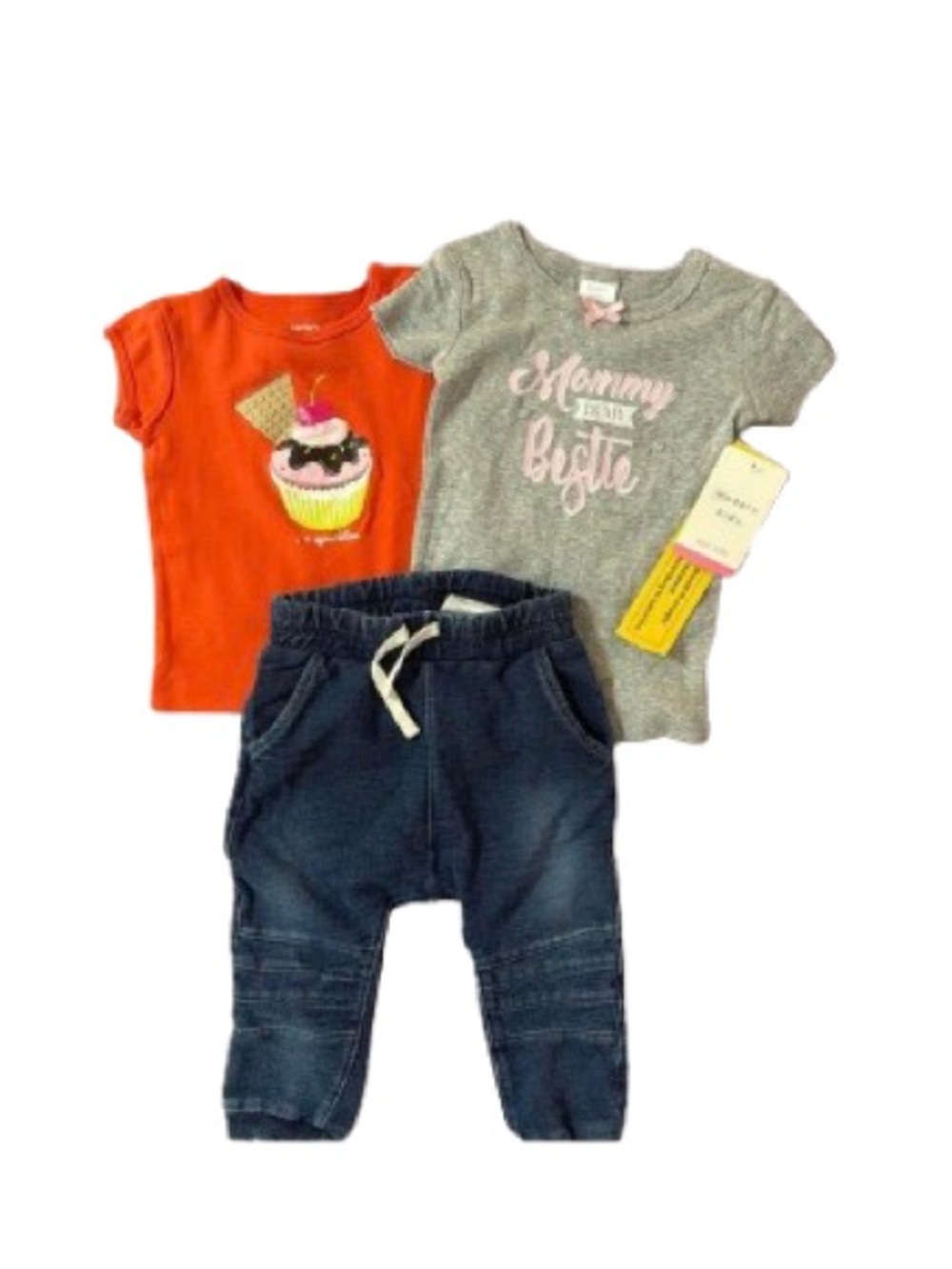 Carter-s  Baby Girl T-shirt/Jeans size 12 months